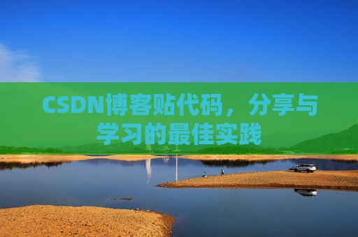 CSDN博客贴代码，分享与学习的最佳实践