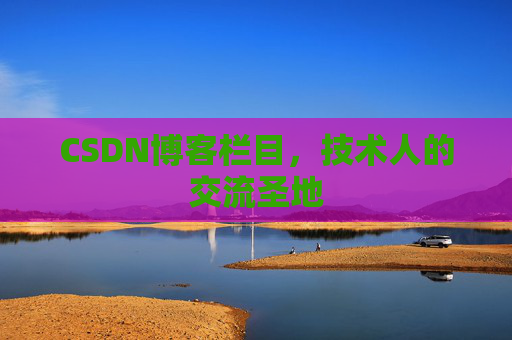 CSDN博客栏目，技术人的交流圣地
